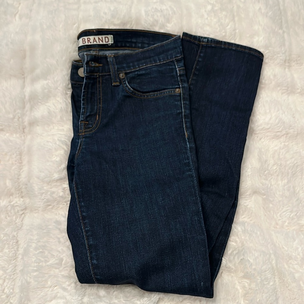 JBrand 25 Dark Wash Straight Leg Jeans
